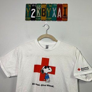 SNOOPY RED CROSS T-SHIRT